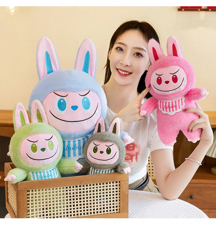 Wholesale Labubu Cinnamoroll Pillow Plush Toys Stuffed Animal Toy Kawai Kuromi My Melody Plushies Dolls