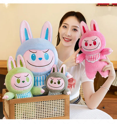 Wholesale Labubu Cinnamoroll Pillow Plush Toys Stuffed Animal Toy Kawai Kuromi My Melody Plushies Dolls