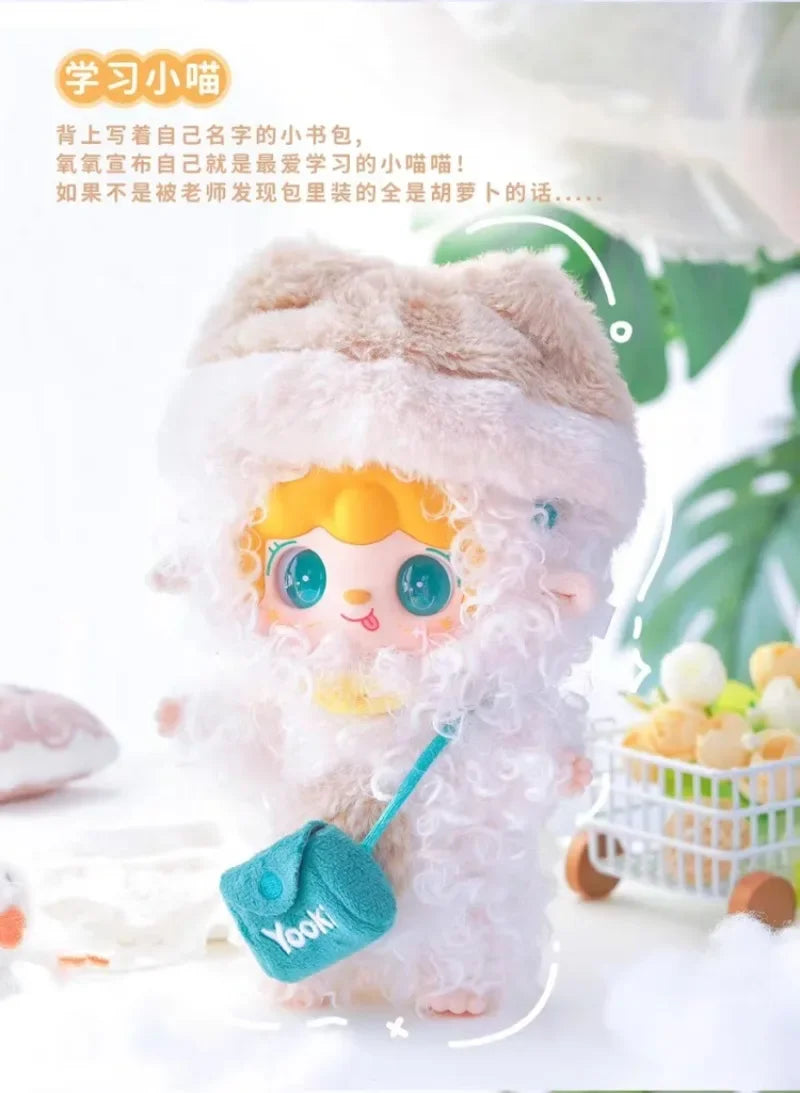 New Yooki 2.0 Vinyl Doll Blind Box Gift Kitten Kindergarten Series Dolls Bag Pendant Mystery Surprise Girl Christmas Present Toy