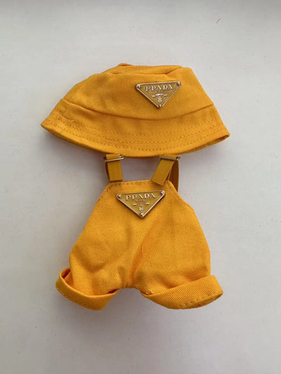 Labubu doll mini clothing, set, hat, bag, clothes, shoes, accessories