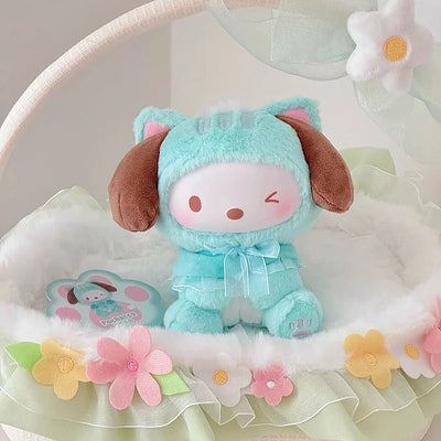 Original Toptoy Sanrio Characters Play With Kittens Series Plush Pendant Blind Box Plush Doll Trendy Toys Cute Birthday Gift
