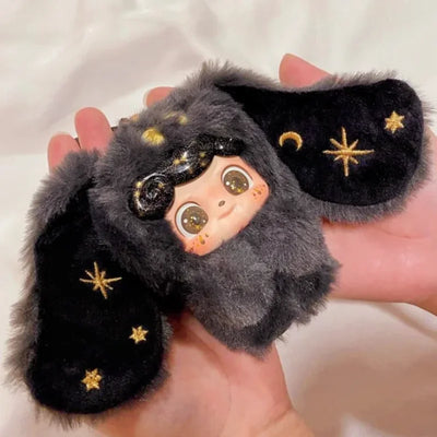 Original Q Kid Qbao Emotional Hairy Monsters Series Plush Blind Box Lovely Vinyl Doll Mystery Box Fuffy Pendant Trendy Xmas Gift