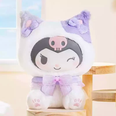 Sanrio Teasing Cat Series Blind Box Vinyl Plush Trendy Cute Girl Pendant Toy Collectible Authentic New