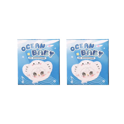 Yooki V6 Ocean Baby Series Blind Box Vinyl Pendant Plush Doll Bag Decoration Keychain Collect Toys Mystery Box Kid Birthday Gift