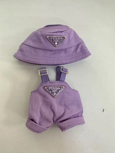 Labubu doll mini clothing, set, hat, bag, clothes, shoes, accessories