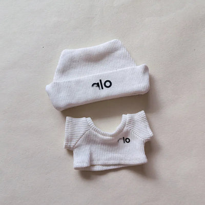 15 17cm For Labubu Mini Doll DIY Clothing With Tennis Sports Set Sweater Knitted Clothes Labubu Pendant Accessories Clothing
