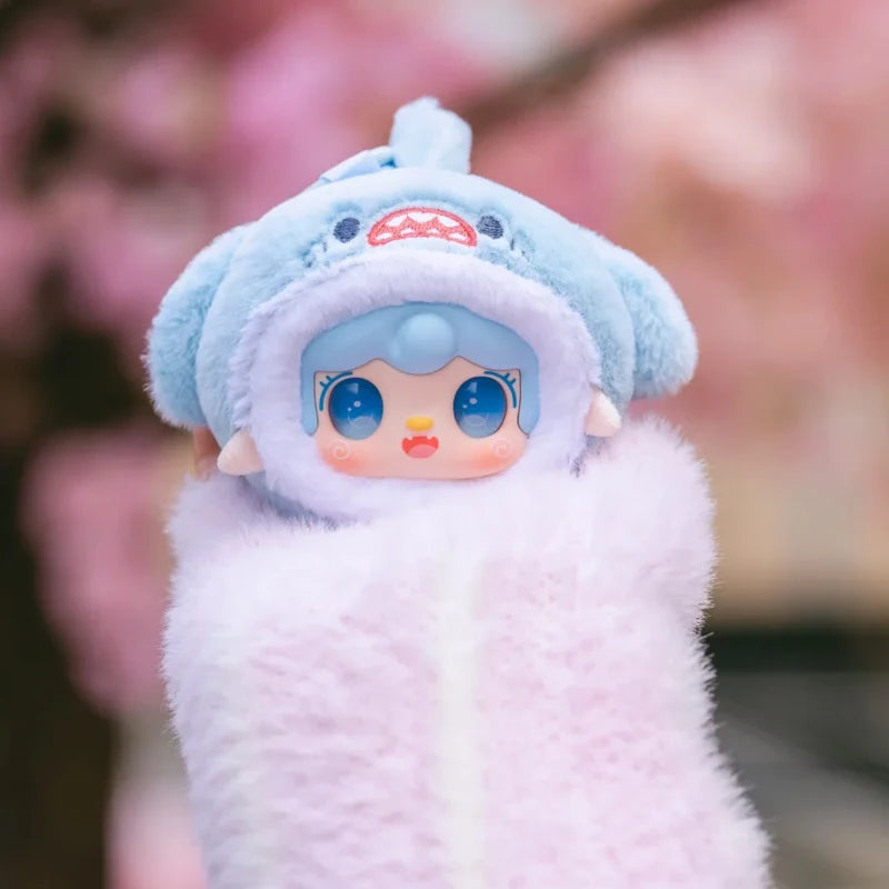 Yooki V6 Ocean Baby Series Blind Box Vinyl Pendant Plush Doll Bag Decoration Keychain Collect Toys Mystery Box Kid Birthday Gift