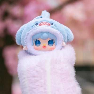 Yooki V6 Ocean Baby Series Blind Box Vinyl Pendant Plush Doll Bag Decoration Keychain Collect Toys Mystery Box Kid Birthday Gift