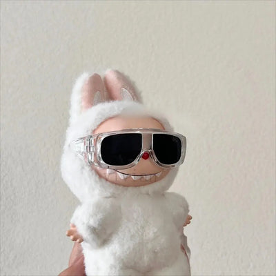 For Labubu Big Into Energy Series clothes goggles outfit rapper star singer outfits  doll Accessories