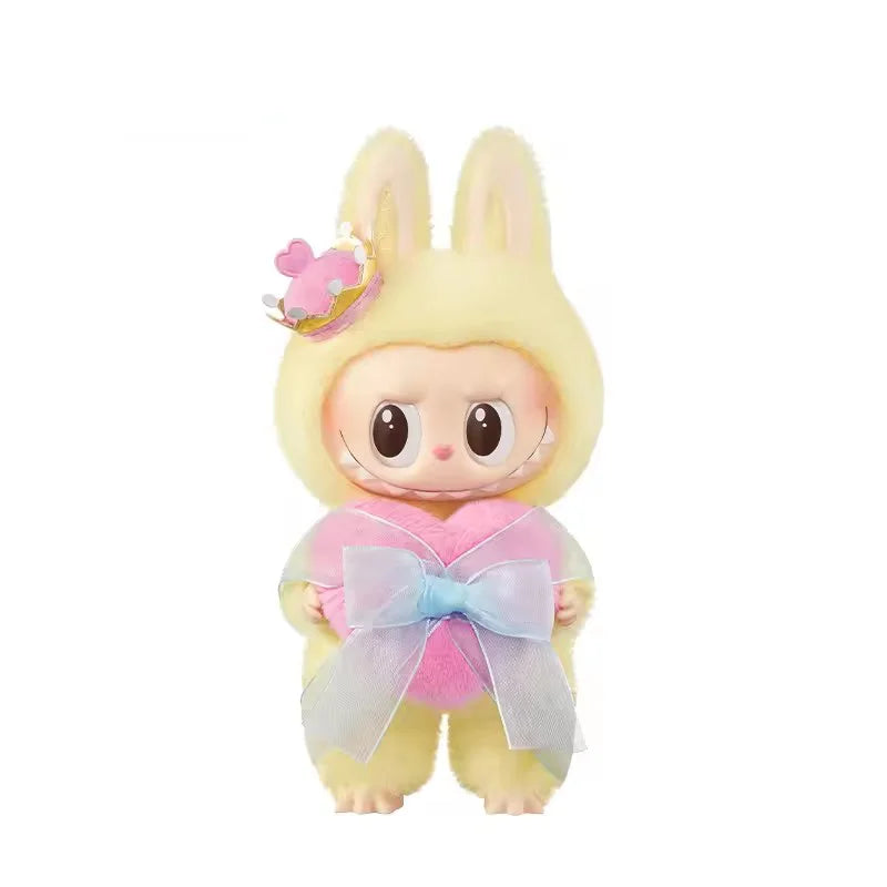 THE MONSTERS Let's Checkmate Series Vinyl Plush Hanging Card Cute Cartoon Collectible Decoration Gift for Kids Fans Home Display