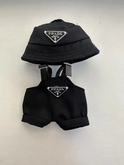 Labubu doll mini clothing, set, hat, bag, clothes, shoes, accessories