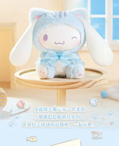 Original Toptoy Sanrio Characters Play With Kittens Series Plush Pendant Blind Box Plush Doll Trendy Toys Cute Birthday Gift