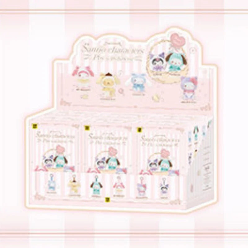 Original Toptoy Sanrio Characters Play With Kittens Series Plush Pendant Blind Box Plush Doll Trendy Toys Cute Birthday Gift