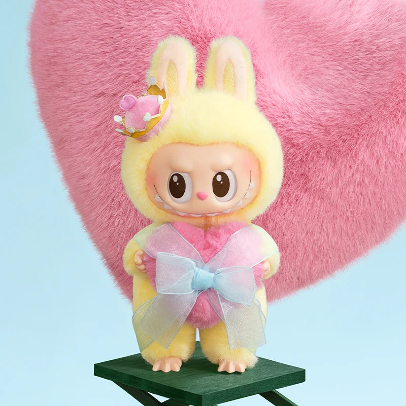 THE MONSTERS Let's Checkmate Series Vinyl Plush Hanging Card Cute Cartoon Collectible Decoration Gift for Kids Fans Home Display