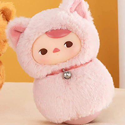 Original PUCKY Roly-Poly Kitty Series-Vinyl Plush Blind Box Guess Bag Original Toys Doll Cute Action Anime Ornaments Collection