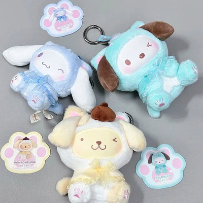 Original Toptoy Sanrio Characters Play With Kittens Series Plush Pendant Blind Box Plush Doll Trendy Toys Cute Birthday Gift