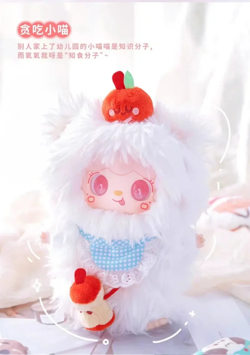 New Yooki 2.0 Vinyl Doll Blind Box Gift Kitten Kindergarten Series Dolls Bag Pendant Mystery Surprise Girl Christmas Present Toy