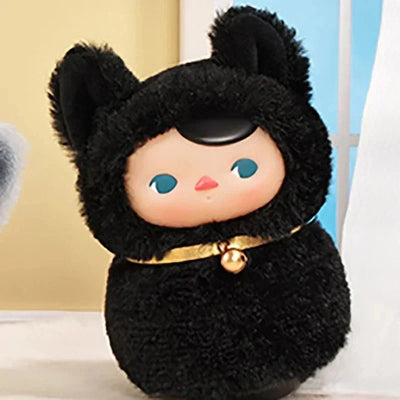 Original PUCKY Roly-Poly Kitty Series-Vinyl Plush Blind Box Guess Bag Original Toys Doll Cute Action Anime Ornaments Collection
