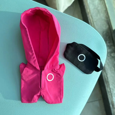 Clothing For Labubu 3.0 Funny S Q Game Serie Doll Clothes Casual Outfits Accessories Participants Organizer Commando Mp5