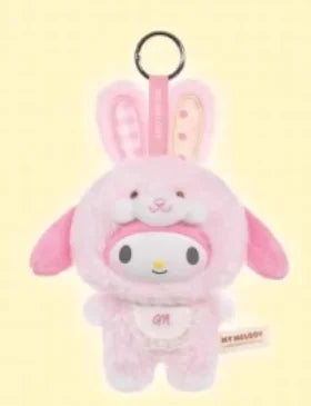Genuine Sanrio Cartoon Elf Rabbit Series Blind Box Kuromi / Hello Kitty 3 Generations Vinyl Doll Children'S Toys Christmas Gifts