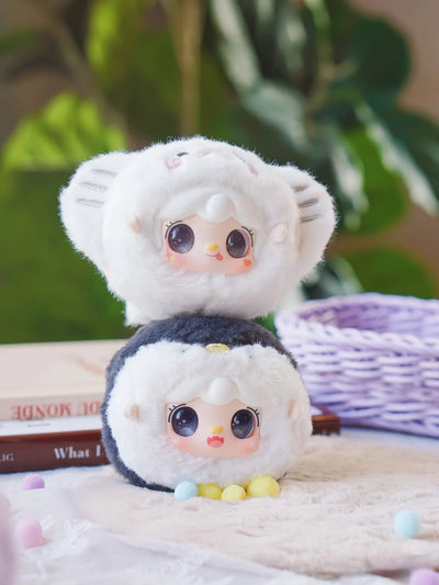 Yooki V6 Ocean Baby Series Blind Box Vinyl Pendant Plush Doll Bag Decoration Keychain Collect Toys Mystery Box Kid Birthday Gift
