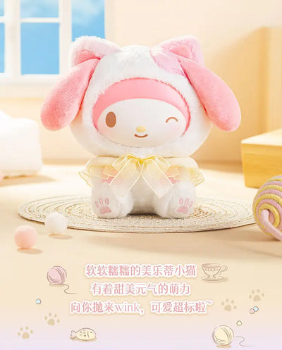 Original Toptoy Sanrio Characters Play With Kittens Series Plush Pendant Blind Box Plush Doll Trendy Toys Cute Birthday Gift