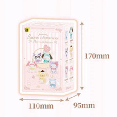 Original Toptoy Sanrio Characters Play With Kittens Series Plush Pendant Blind Box Plush Doll Trendy Toys Cute Birthday Gift