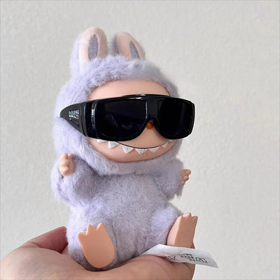 For Labubu Big Into Energy Series clothes goggles outfit rapper star singer outfits  doll Accessories