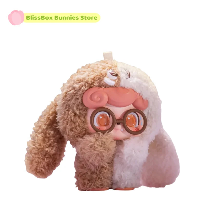 Original Q Kid Qbao Emotional Hairy Monsters Series Plush Blind Box Lovely Vinyl Doll Mystery Box Fuffy Pendant Trendy Xmas Gift