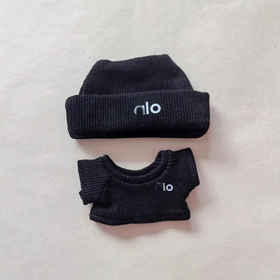15 17cm For Labubu Mini Doll DIY Clothing With Tennis Sports Set Sweater Knitted Clothes Labubu Pendant Accessories Clothing