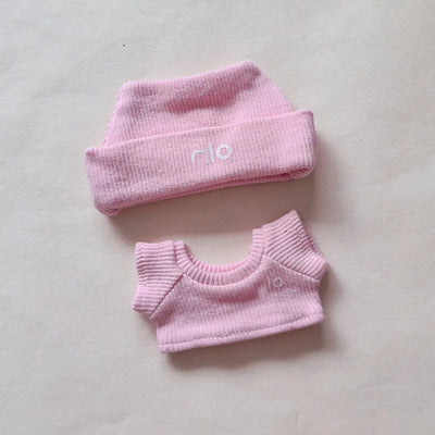 15 17cm For Labubu Mini Doll DIY Clothing With Tennis Sports Set Sweater Knitted Clothes Labubu Pendant Accessories Clothing