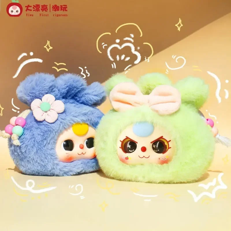 In Stock Baby Three Lucky Bag Series Plush Blind Box Trendy Toy Cute Vinyl Doll Pendant Decoration Surprise Girls Festival Gifts