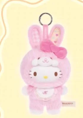 Genuine Sanrio Cartoon Elf Rabbit Series Blind Box Kuromi / Hello Kitty 3 Generations Vinyl Doll Children'S Toys Christmas Gifts