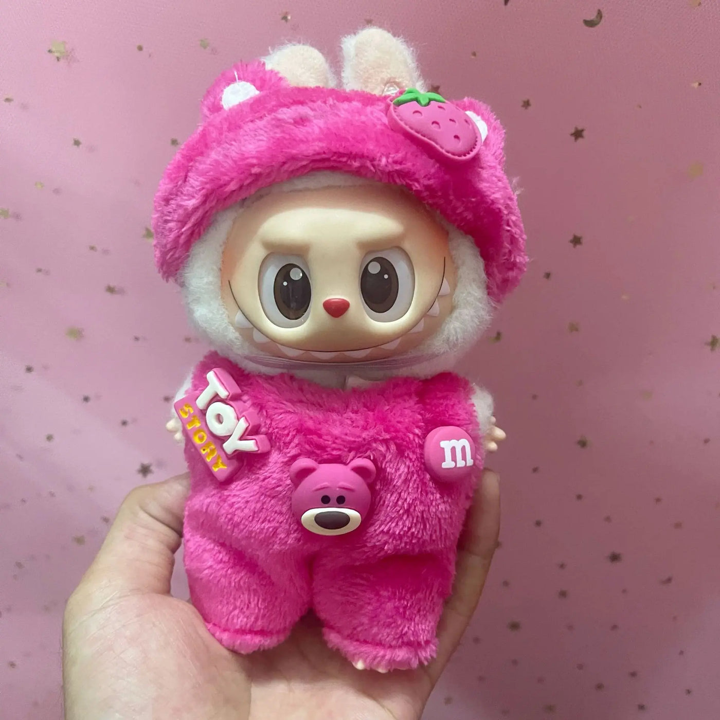 New 2025 LabubuBU Generation Can Wear Baby Clothes LABUBU 17cm Doll Cute Dress Casual Suit. Clothes  Doll Clothes