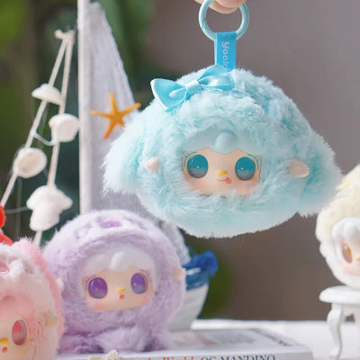 Yooki V6 Ocean Baby Series Blind Box Vinyl Pendant Plush Doll Bag Decoration Keychain Collect Toys Mystery Box Kid Birthday Gift