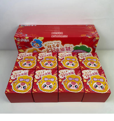 In Stock Baby Three Lucky Bag Series Plush Blind Box Trendy Toy Cute Vinyl Doll Pendant Decoration Surprise Girls Festival Gifts