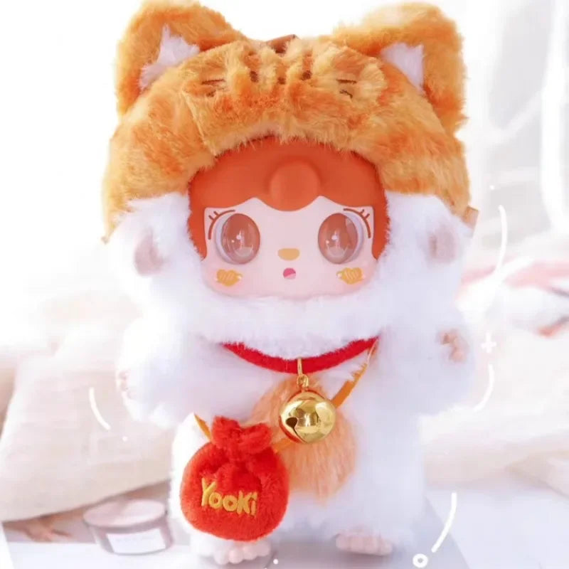New Yooki 2.0 Vinyl Doll Blind Box Gift Kitten Kindergarten Series Dolls Bag Pendant Mystery Surprise Girl Christmas Present Toy
