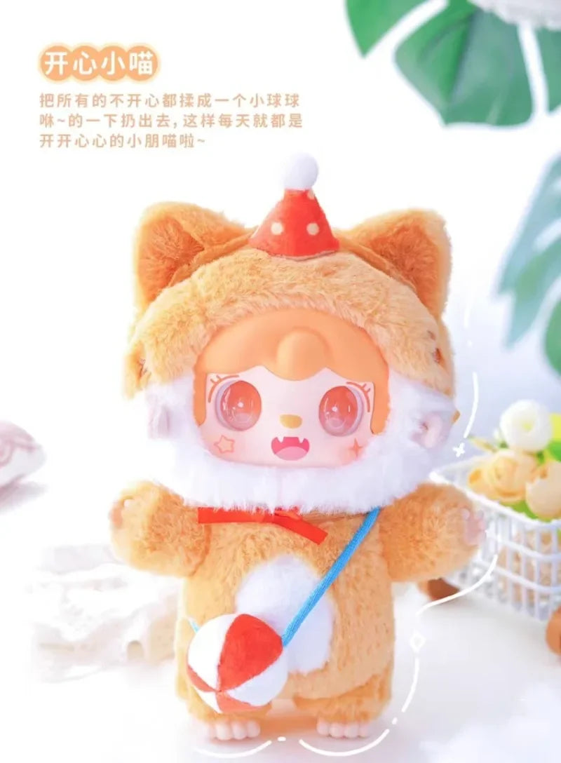 New Yooki 2.0 Vinyl Doll Blind Box Gift Kitten Kindergarten Series Dolls Bag Pendant Mystery Surprise Girl Christmas Present Toy