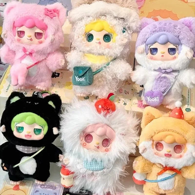 New Yooki 2.0 Vinyl Doll Blind Box Gift Kitten Kindergarten Series Dolls Bag Pendant Mystery Surprise Girl Christmas Present Toy