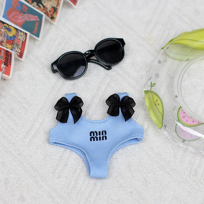 Swim Ring Swimsuit For 3.0 Labubu V1 V2 V3 Outfit For Ropa Labubu Doll Accessories