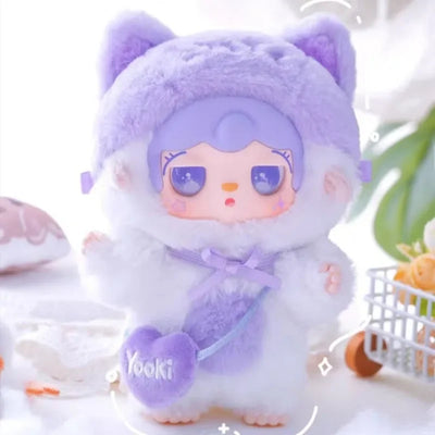 New Yooki 2.0 Vinyl Doll Blind Box Gift Kitten Kindergarten Series Dolls Bag Pendant Mystery Surprise Girl Christmas Present Toy