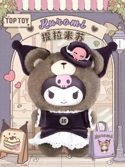 2025 Miniso Character Afternoon Tea Series Vinyl Mystery Blind Box British Style Kuromi Melody Surprise Hello Kitty Doll Toy Gif