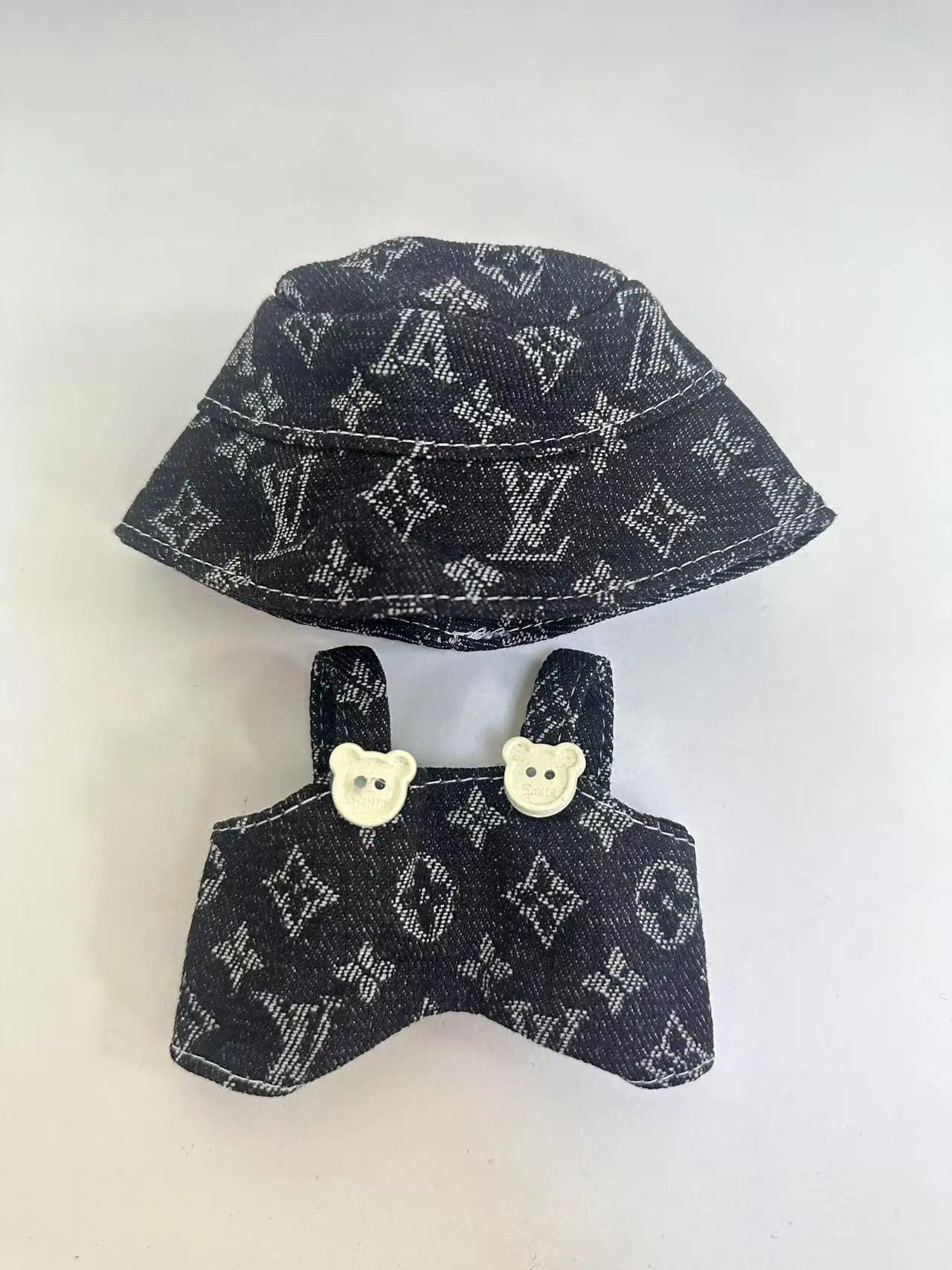 Labubu doll mini clothing, set, hat, bag, clothes, shoes, accessories