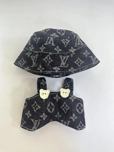 Labubu doll mini clothing, set, hat, bag, clothes, shoes, accessories