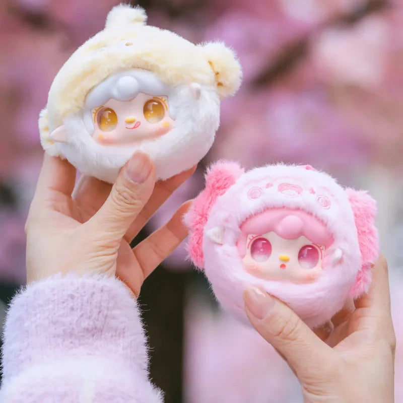 Yooki V6 Ocean Baby Series Blind Box Vinyl Pendant Plush Doll Bag Decoration Keychain Collect Toys Mystery Box Kid Birthday Gift