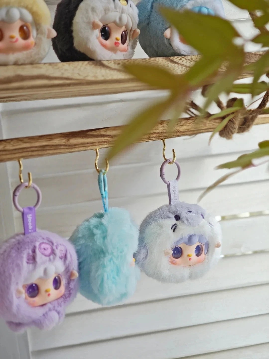 Yooki V6 Ocean Baby Series Blind Box Vinyl Pendant Plush Doll Bag Decoration Keychain Collect Toys Mystery Box Kid Birthday Gift