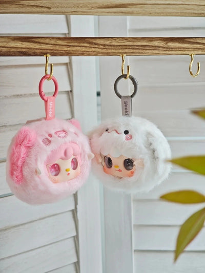 Yooki V6 Ocean Baby Series Blind Box Vinyl Pendant Plush Doll Bag Decoration Keychain Collect Toys Mystery Box Kid Birthday Gift