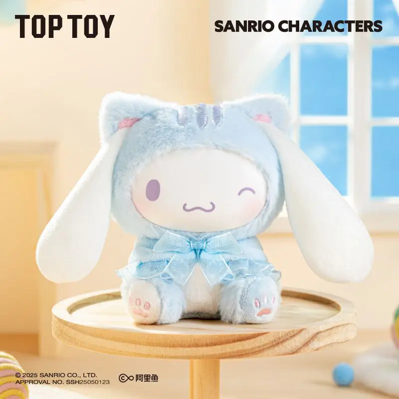 Original Toptoy Sanrio Characters Play With Kittens Series Plush Pendant Blind Box Plush Doll Trendy Toys Cute Birthday Gift