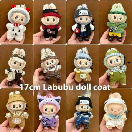 Baby Clothes for 17cm Labubu Dress Changing